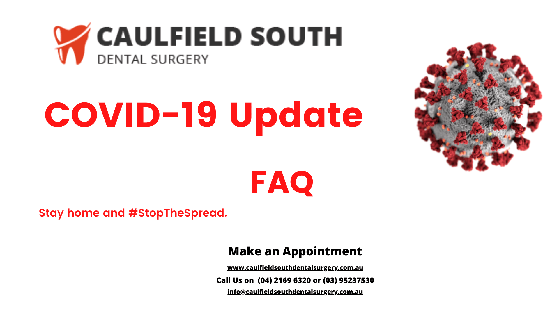 COVID-19 UPDATE – FAQ’S (20/04/2020)